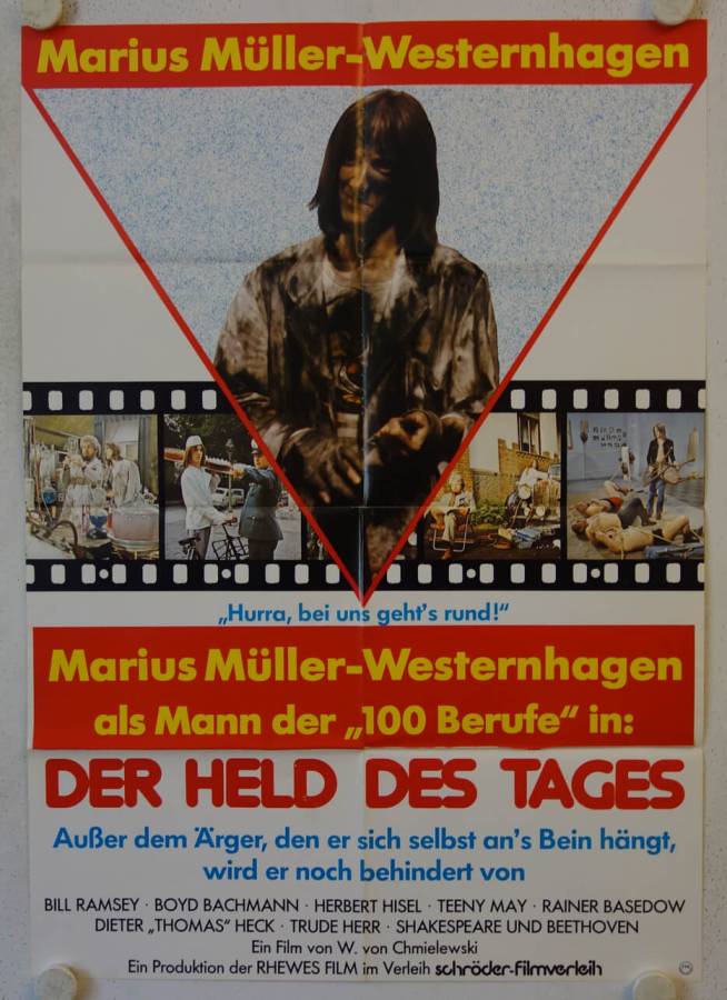 The Hero of the Day re-release german movie poster